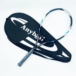 고품질 프리미엄 Dmantis 브랜드 단일 조각 및 가방 전문 탄소 섬유 패드 테니스 라켓