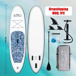 Funwater Dropshipping prancha de surf de madeira para surf aquático prancha de paddle para pé atacado