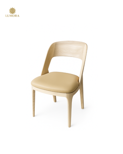 Kya Ergonomic <b>Backrest</b> Dining Chair-Modern Solid Wood Design Stable & Durable for Home Dining in Hotels & Apartments - Product Image 1