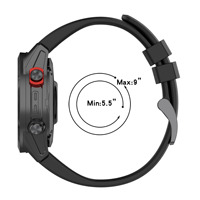 Bracelet de montre officiel en silicone 26mm pour Garmin Fenix7X 7 7S Bracelet pour Garmin Descent Mk2i Mk3 51mm Tactix8 47MM Bracelet de montre