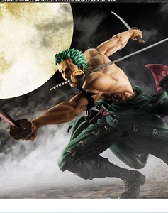 Figurine d'action en PVC One Piece Roronoa <span class=keywords><strong>Zoro</strong></span> Sanzen Sekai, modèle d'anime avec pose à trois <span class=keywords><strong>épée</strong></span>s, cadeau <span class=keywords><strong>de</strong></span> collection premium - Product Image 2