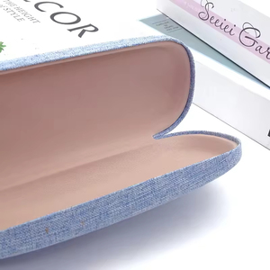 Bán buôn Kính mát bao bì chất lượng cao biểu tượng tùy chỉnh kính trường hợp kim loại kính quang học hộp Eyewear kính trường hợp - Product Image 4