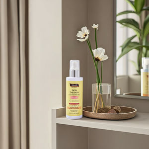Aceite Limpiador <span class=keywords><strong>Facial</strong></span> de Vitamina E de 150 ml, Limpia Profundamente, Ilumina, Elimina el Maquillaje y las Impurezas, Terapia para la Piel - Product Image 2