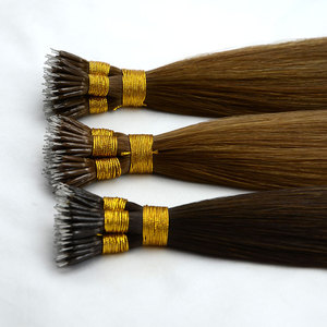 Precio <span class=keywords><strong>de</strong></span> fábrica más popular <span class=keywords><strong>Comprar</strong></span> al por mayor U V Fan Y I Flat Tip Keratin European Virgin Remy Nano Ring <span class=keywords><strong>Extensiones</strong></span> <span class=keywords><strong>de</strong></span> cabello humano - Product Image 1