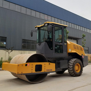 مدحلة طرق هيدروليكية أحادية الأسطوانة بقوة 6 أطنان طراز YSW206B لضغط الأسفلت والتربة - Product Image 3