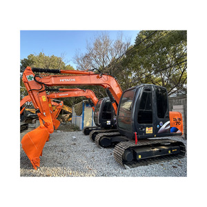 Excellent Working Performance Used ZX70 Crawler Excavator 7 Tons Japan Earthmoving <b>Machinery</b> ZX70 for Sale - Product Image 1