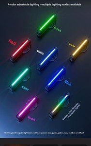 Feu arrière <span class=keywords><strong>de</strong></span> vélo coloré Type-C à détection <span class=keywords><strong>de</strong></span> mouvement et vibration, avec fixation sur <span class=keywords><strong>tige</strong></span> <span class=keywords><strong>de</strong></span> <span class=keywords><strong>selle</strong></span> et support en arceau - Product Image 3