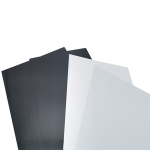 Feuille de <span class=keywords><strong>plastique</strong></span> ABS noir blanc, <span class=keywords><strong>panneau</strong></span>, <span class=keywords><strong>plaque</strong></span> <span class=keywords><strong>pour</strong></span> la publicité, Laser de haute qualité 4mm - Product Image 2
