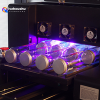 A3 Printer LED Flatbed UV kecil A4 dijual multifungsi botol Printer Led UV Inkjet dengan harga grosir Digital 3D terbaru
