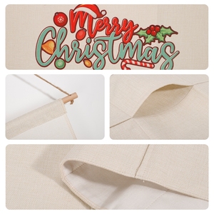 Nuovo Arrivo: Calendario <span class=keywords><strong>dell</strong></span>'Avvento Natalizio da 24 Giorni per Sublimazione, Organizer da Parete per Artigianato - Product Image 3