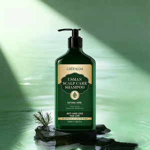 Shampoo hydratant GreenlemDeep pour cheveux secs et abîmés, nettoyage doux du cuir chevelu, fini doux, brillant et lisse - Product Image 3