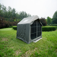 Tente gonflable portable et étanche pour fêtes et camping, installation facile avec pompe à air, conception personnalisable OEM ODM