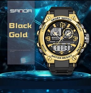 Personnalisé Votre Propre Logo Sanda 6024 <span class=keywords><strong>G</strong></span> Style Nouveau Reloj <span class=keywords><strong>Montre</strong></span> Montres Numériques Étanche Sport Horloge <span class=keywords><strong>Montre</strong></span>-Bracelet Quartz <span class=keywords><strong>Montre</strong></span> Pour Hommes - Product Image 3