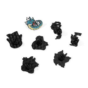 Broche Pokémon Créative et Mignonne, Badges Métalliques <span class=keywords><strong>Pikachu</strong></span>, Jigglypuff, Snorlax, Pocket Elf - Product Image 4