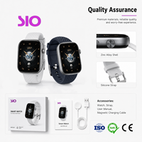 Reloj Inteligente de 36-40 mm con Pantalla AMOLED, Carga Magnética, Compatible con iOS, Selfie, Fitness, 7-14 Días de Duración de la Batería, Versión Estadounidense