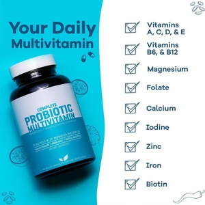 Suplemento Probiótico de Marca Privada OEM para Promover la Salud Intestinal, 25 Mil Millones de UFC, Cápsulas de Complejo Probiótico Multivitamínico - Product Image 5