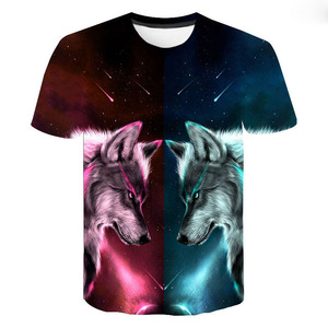 Animal <strong>Wolf</strong> 3D Printed <strong>T</strong>-<strong>Shirt</strong> Men Digital Printing Tshirt Graphics Clothing All Over Print Tees Casual Oversized <strong>T</strong> <strong>Shirt</strong> - Product Image 5