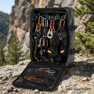 Sac de transport technique robuste en nylon Cordura 1000D personnalisable OEM/ODM pour équipement d'accès par corde et matériel d'escalade - Product Image 3