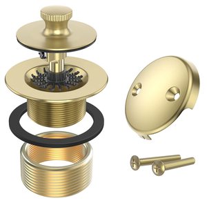 Kit <span class=keywords><strong>de</strong></span> vidange et <span class=keywords><strong>de</strong></span> débordement <span class=keywords><strong>de</strong></span> baignoire, ensemble <span class=keywords><strong>de</strong></span> garnitures <span class=keywords><strong>de</strong></span> vidange <span class=keywords><strong>de</strong></span> baignoire <span class=keywords><strong>de</strong></span> remplacement, kit <span class=keywords><strong>de</strong></span> vidange <span class=keywords><strong>de</strong></span> baignoire à soulever et à tourner - Product Image 1
