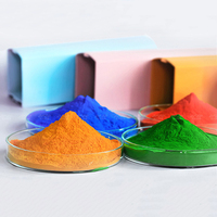 Revêtement en poudre sèche thermodurcissable rose de qualité supérieure pour accessoires de voiture peinture d'appareil isolation électrique résine lisse acrylique