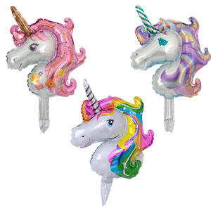 Ballons en aluminium uniques en forme de visage d'animal, ensemble de ballons décoratifs pour anniversaire, fournisseur - Product Image 4