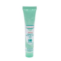 Tube cosmétique en plastique flexible transparent sans BPA, écologique, pour crème solaire et masque facial, 15 ml, avec estampage à chaud, couleur personnalisée