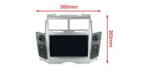 Mekede 7 ''4G LTE Android 11 DSP IPS 2.5D Xe Video Cho Toyota Yaris 2005-2011 8 + 128G Tự Động Đài Phát Thanh Car-Play + Tự Động Hệ Thống Đa Phương Tiện - Product Image 6