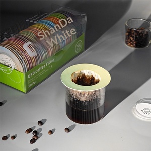 Paquete de Filtros de Café Desechables Personalizados de Estilo OVNI, Bolsa de Filtro de Café para Preparación Manual - Product Image 5