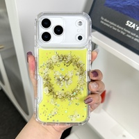 Prix de gros des accessoires de perles de luxe colorés pour les filles étui de téléphone antichoc pour iPhone 16E
