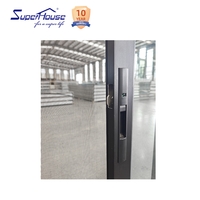 Para Superhouse, ventanas de puerta de arco de diseño moderno personalizado, ventana colgante de alta calidad, columpio deslizante, hoteles, villas horizontales