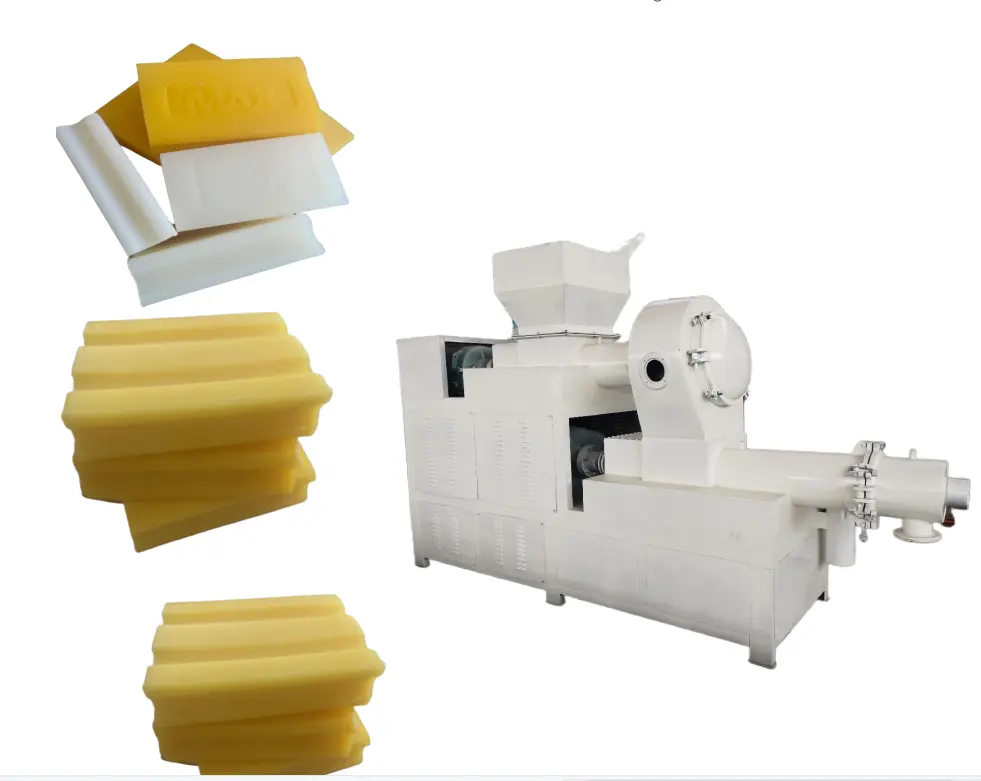 Automatic Industrial Soap Processing Plant / Bar Soap Production Line / Soap Forming Making Machine