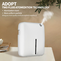 Diffuseur d'huiles essentielles électrique sans eau en plastique, contrôle de la capacité de 280 ml, ventilateur atomiseur ultra-grande capacité pour le bureau