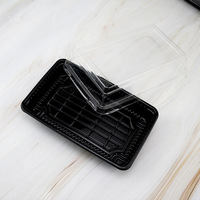 Boîte en plastique pour pâtisserie, carrée, gâteau, pain, emballage des aliments, livraison gratuite, en stock