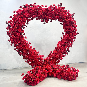 Arche en forme de cœur personnalisée MTY-OEM, arche florale d'amour en gros pour lieux commerciaux de mariage et de réception - Product Image 2
