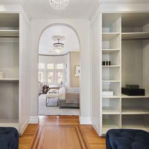 Armoire de rangement de chambre à coucher au design moderne, en gros, bon marché, armoire en bois personnalisée professionnelle - Product Image 3