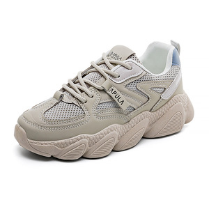 Chaussures à lacets pour femmes, style printemps 2024, nouvelles baskets de course pour étudiantes, respirantes, légères, décontractées - Product Image 5