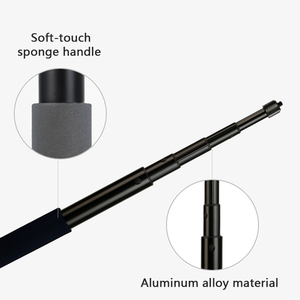 Bâton de <span class=keywords><strong>Selfie</strong></span> extensible en alliage d'aluminium Extra Long noir 3 pouces 1 petit Mi Mini in trépied téléphone Portable 40 137cm 160 cm 2m 3m 4m - Product Image 5