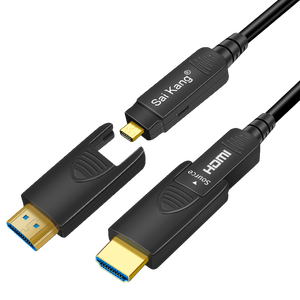<span class=keywords><strong>Hdmi</strong></span> Câble 2.0 <span class=keywords><strong>4k</strong></span> Fiber Active Optique Aoc Mâle À Mâle Haute Vitesse Hd 304 Acier Inoxydable Blindé <span class=keywords><strong>Hdmi</strong></span> Câble 50m 100m 300m <span class=keywords><strong>Hdmi</strong></span> - Product Image 1