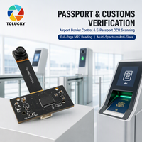 Modul Kamera Grayscale 13MP IMX258 USB Tanpa Driver untuk Kios Layanan Mandiri, VTM, ATM, Terminal Pengunjung