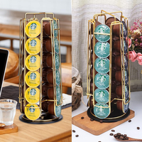 Precio de Fábrica Soporte para 24 Cápsulas de Café Tassimo Nespresso Dolce Gusto Cromado