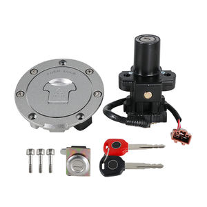 ฝาถังน้ำมันรถจักรยานยนต์พร้อมสวิตช์จุดระเบิดสำหรับฮอนด้า CBR1000RR <span class=keywords><strong>CBR600RR</strong></span> CBR1000S CB1000R CB1000 - Product Image 1