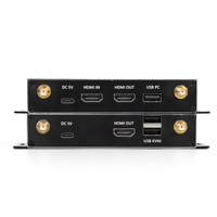 Hardrock Metal KVM Wireless Extender 200M Audio Video 4K Wanddurchdringende Bildschirmspiegelung Tastatur-Maus-Synchronisation
