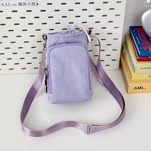 Bolsa de Agua Cuadrada Pequeña, Estilo Coreano, Informal, Combinable con Todo, de Nailon, de Alta Gama, Moderna, Tipo Bandolera - Product Image 2