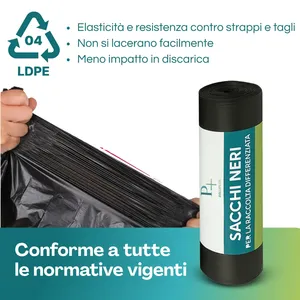 Sacchi per rifiuti neri Paluplus 60x80 cm per la raccolta differenziata - Product Image 3