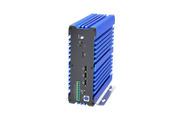 Mini Pc industriel IPC intégré sans ventilateur, ordinateur de projecteur compact 8 Lan