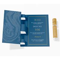 Cartes d'échantillons de parfum miniatures imprimées avec logo de marque personnalisée, 1 ml, 2 ml, cartes de test de parfum en spray