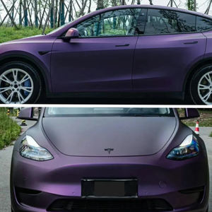 PPF Automotive TPU <span class=keywords><strong>Film</strong></span> Satin Purple Paint Protection avec Surface brillante résistant aux UV et forme de rouleau anti-rayures pour la carrosserie - Product Image 2
