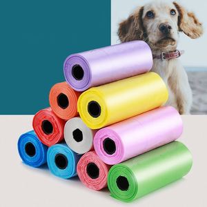 Bolsas Biodegradables para Desechos de Mascotas, Portátiles, Coloridas, a Prueba de Fugas, de Almidón de Maíz, Producto de Limpieza para Perros - Product Image 3