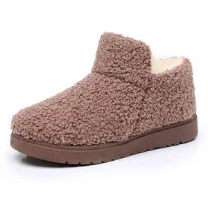 Botas de Nieve de Alta Calidad con Plataforma, Amortiguadoras, Ligeras, Resistentes, Cómodas, Antideslizantes, con Forro de Piel de Oveja - Product Image 1