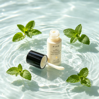 Flacon vide pour gloss à lèvres en verre, impression de logo personnalisée, 5 ml, 8 ml, 10 ml, tube en verre transparent ou givré, emballage cosmétique